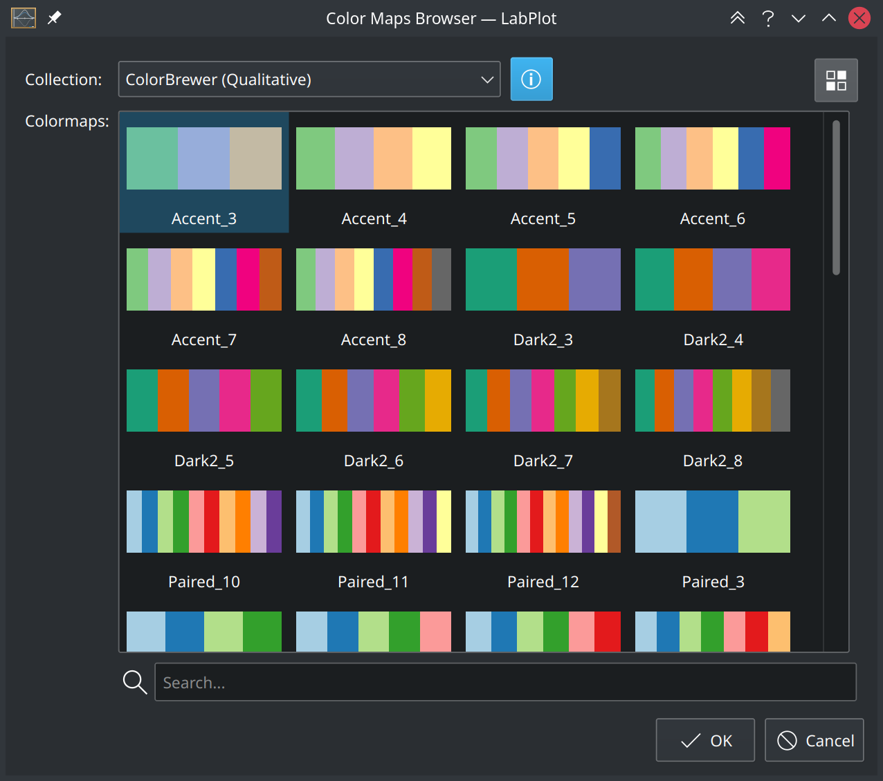 Color Maps Browser